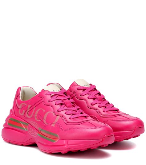 gucci pink sneakers